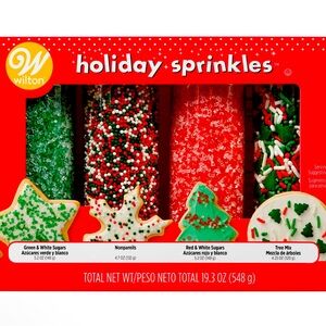 Wilton Christmas Sprinkles Mega Bulk Set